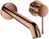 GROHE 2-Loch Waschtischarmatur Unterputz Essence Ausladung 230mm warm sunset,
