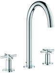 Grohe 3-Loch Waschtischarmatur Atrio 20643 20643000