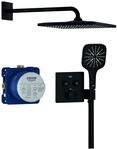 GROHE Unterputz-Duschsystem Grohtherm SmartControl 34865 THM eck. Form 2 ASV phantom