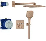 GROHE Unterputz-Duschsystem Grohtherm SmartControl 34864 THM e. Form 3 ASV warm