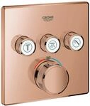 GROHE Thermostat Grohtherm SmartControl 29126 eckig FMS 3 Absperrv. warm sunset,