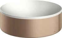 Hansgrohe Aufsatzwaschtisch AXOR Suite Basins&Bathtubs 300mm o.Hl.u.&Uuml;l weiss/brushed