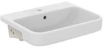 Ideal Standard Halbeinbauwaschtisch i.life B 1Hl. mit &Uuml;berlauf 550x440x170mm...