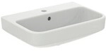 Ideal Standard Waschtisch i.life S 1 Hahnloch mit &Uuml;berlauf 550x380x180mm Weiss...