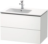 Duravit L-Cube Waschtischunterbau wandh&auml;ngend Wei&szlig; Supermatt 820x481x550 mm -