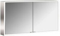 emco LED-Lichtspiegelschrank prime Facelift Aufputz, 1300 mm, 2-t&uuml;rig, IP 20