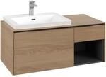 Villeroy & Boch Subway 3.0 Waschbeckenunterschrank, 2 Ausz&uuml;ge, 1001 x 423 x 500 mm,