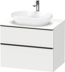 Duravit D-Neo Konsolenwaschtischunterbau wandh&auml;ngend Wei&szlig; Matt 800x550x664 mm...