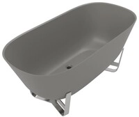 Villeroy & Boch Badewanne Antheus 1550x750x620mm Solo Q155ANH7F400V3S