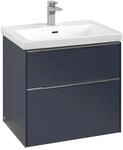 Villeroy & Boch Subway 3.0 Waschbeckenunterschrank, mit Beleuchtung, 2 Ausz&uuml;ge, 622