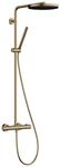 Hansgrohe Showerpipe Pulsify S Puro 260 1jet EcoSmart Brausethm. Aufputz brushed