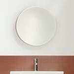 LAUFEN Spiegel Frame25 23x800x800 rund o. Bel. glanzeloxiert H4474329001441