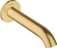 Hansgrohe Wanneneinlauf Axor Uno gebogen Brushed Gold Optic 38411250