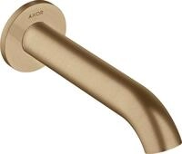 Hansgrohe Wanneneinlauf Axor Uno gebogen Brushed Bronze 38411140