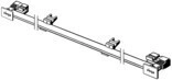 Viega Stegrost Advantix Vario 4967.32, in 300-1200mm Edelstall schwarz 736583