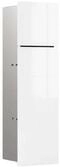 emco WC-Modul asis pure mit Glasfront T&uuml;ranschlag links, Unterputz, 600mm,