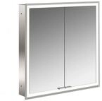 emco LED-Lichtspiegelschrank prime Facelift Unterputz, 600 mm, 2-t&uuml;rig, IP 20