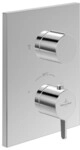 Villeroy & Boch Unterputz-Thermostat 1-Mengereg Conum 150x190x124mm Chrom