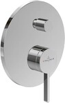 Villeroy & Boch Unterputz-Einhebel-Armatur Dawn 170x170x46mm Brushed Nickel Matt