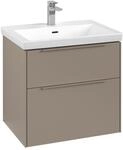 Villeroy & Boch Subway 3.0 Waschbeckenunterschrank, mit Beleuchtung, 2 Ausz&uuml;ge, 622