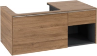 Villeroy & Boch Subway 3.0 Waschbeckenunterschrank, 2 Ausz&uuml;ge, 1001 x 423 x 500 mm,
