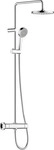 Hansa Regenbrause-Duscharmatur HANSABASIC, 5535 1-strahlig DN 15 verchromt, 55350110