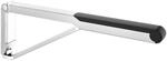KEUCO AXESS St&uuml;tzklappgriff, Aluminium, f&uuml;r Waschtisch und WC, 70 cm, 35003170737