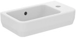 Ideal Standard Handwaschbecken i.life S 1 Hahnloch mit &Uuml;berlauf Hahnbank rechts