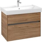Villeroy & Boch Collaro Waschbeckenunterschrank, 2 Ausz&uuml;ge, 754 x 546 x 444 mm,