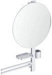 Ideal Standard Beauty Bar Accessoires-Kombi. Alu+ L800 mit Spiegel d:500mm Silver,