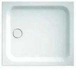Bette Supra Rechteck-Duschwanne 8728, 110x75x6,5 cm wei&szlig; Glasurplus, 8728-000PLUS