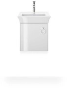 Duravit White Tulip Waschtischunterbau wandh&auml;ngend Wei&szlig; Hochglanz 384x298x410 mm -