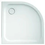 Bette 1/4-Kreis-Duschwanne Corner 5459, 100x100x3,5 cm Snow 440, 5459-440...