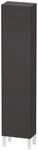 Duravit L-Cube Hochschrank Graphit Supermatt 400x243x1760 mm - LC1170L8080