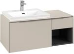 Villeroy & Boch Subway 3.0 Waschbeckenunterschrank, 2 Ausz&uuml;ge, 1001 x 423 x 500 mm,