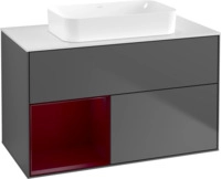 Villeroy & Boch Waschtischunterschrank Finion F65 1000x603x501mm WT mittig,...