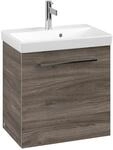 Villeroy & Boch Avento Waschbeckenunterschrank, 1 T&uuml;r, 526 x 514 x 352 mm, Stone Oak