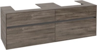 Villeroy & Boch Collaro Waschbeckenunterschrank, 4 Ausz&uuml;ge, 1600 x 548 x 500...