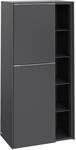 Villeroy & Boch Subway 3.0 Mittelschrank, 2 T&uuml;ren, 574 x 1200 x 346,5 mm, Graphite /
