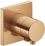 Keuco 2-Wege Umstellv. IXMO Comfort 59556, Schlauchanschl.,eckig,Bronze geb&uuml;rstet,