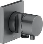 Keuco 2-Wege Umstellv. IXMO Comfort 59556, Schlauchan./Brauseh.,eckig,Schwchr.geb.,