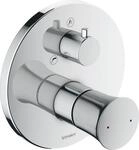 Duravit White Tulip Einhebel-Wannenmischer Unterputz Chrom Hochglanz 170x97x170 mm -