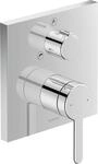 Duravit C.1 Einhebel-Wannenmischer Unterputz Chrom Hochglanz 150x77x150 mm -