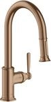 Hansgrohe Sp&uuml;ltischmischer Axor Montreux Brushed Red Gold 16581310