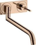Hansgrohe Sp&uuml;ltischmischer Unterputz Axor Uno 2 Polished Red Gold 38815300
