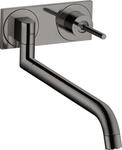 Hansgrohe Sp&uuml;ltischmischer Unterputz Axor Uno 2 Polished Black Chrome 38815330