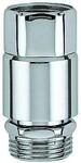 GROHE Sicherungskombination 41231 DN20 m. Rohrb. Bauform C u. RV chrom 41231000