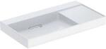 Geberit ONE Waschtisch 90x48,4cm, Abgang horizontal, Ablage rechts 505042001