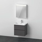 Duravit D-Neo M&ouml;belwaschtisch mit Waschtischunterbau und Spiegelschrank...