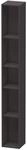 Duravit L-Cube Regalelement Graphit Supermatt 180x180x1400 mm - LC120608080